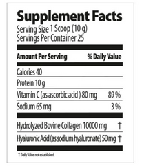 Beauty Booster Collagen - Unflavored (250gr)