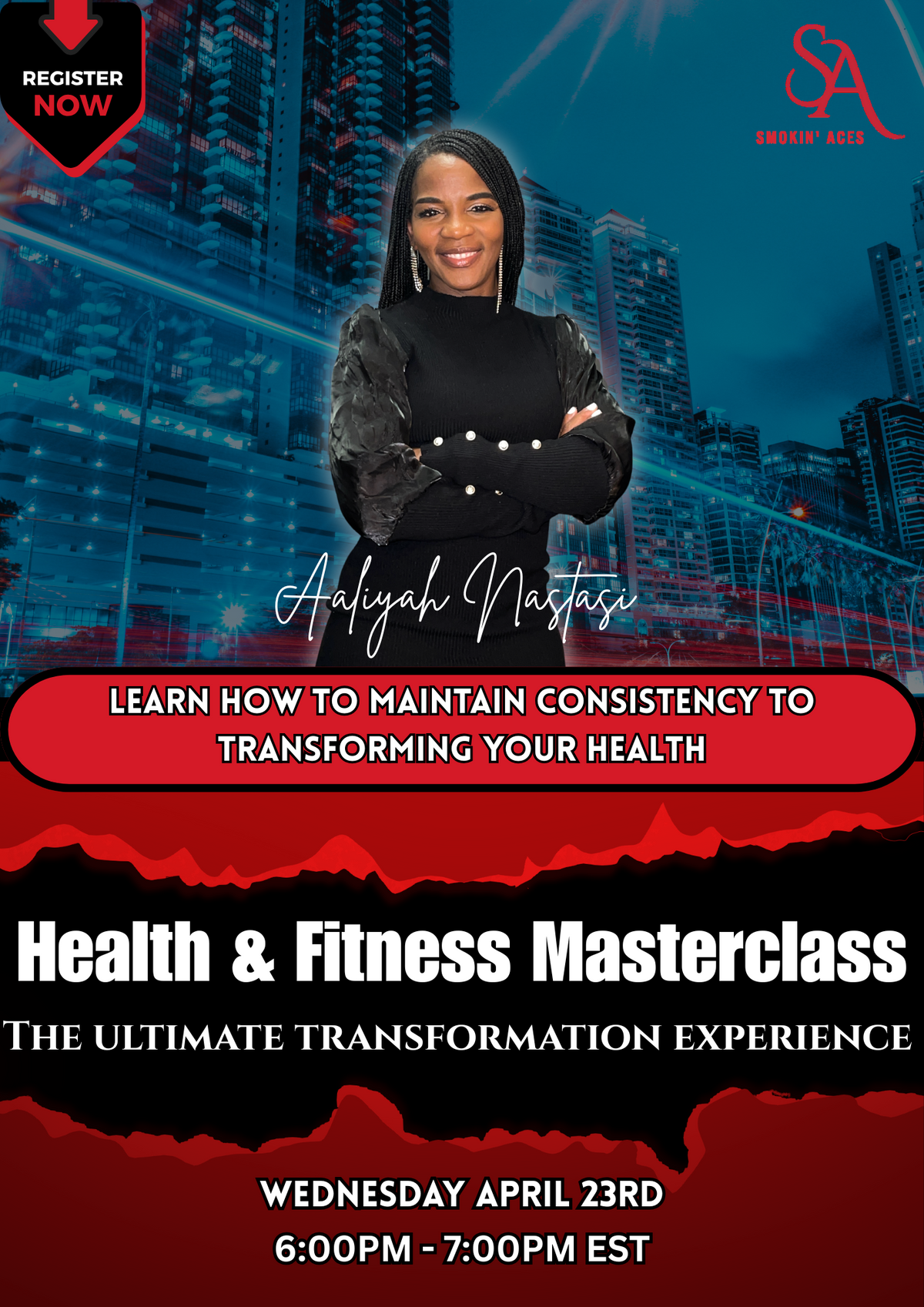 Free Health & Fitness Masterclass - Live inside my private zoom room!