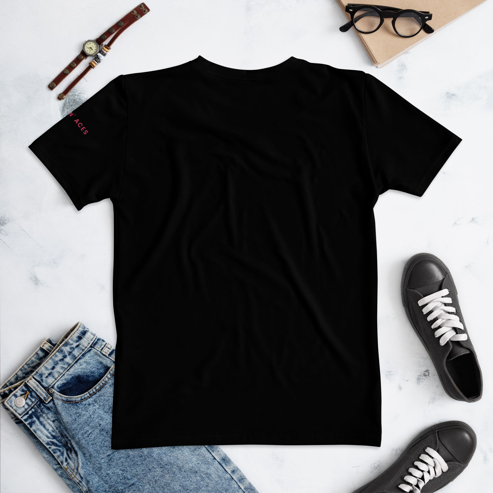 Smokin' Aces Black Women's T-shirt