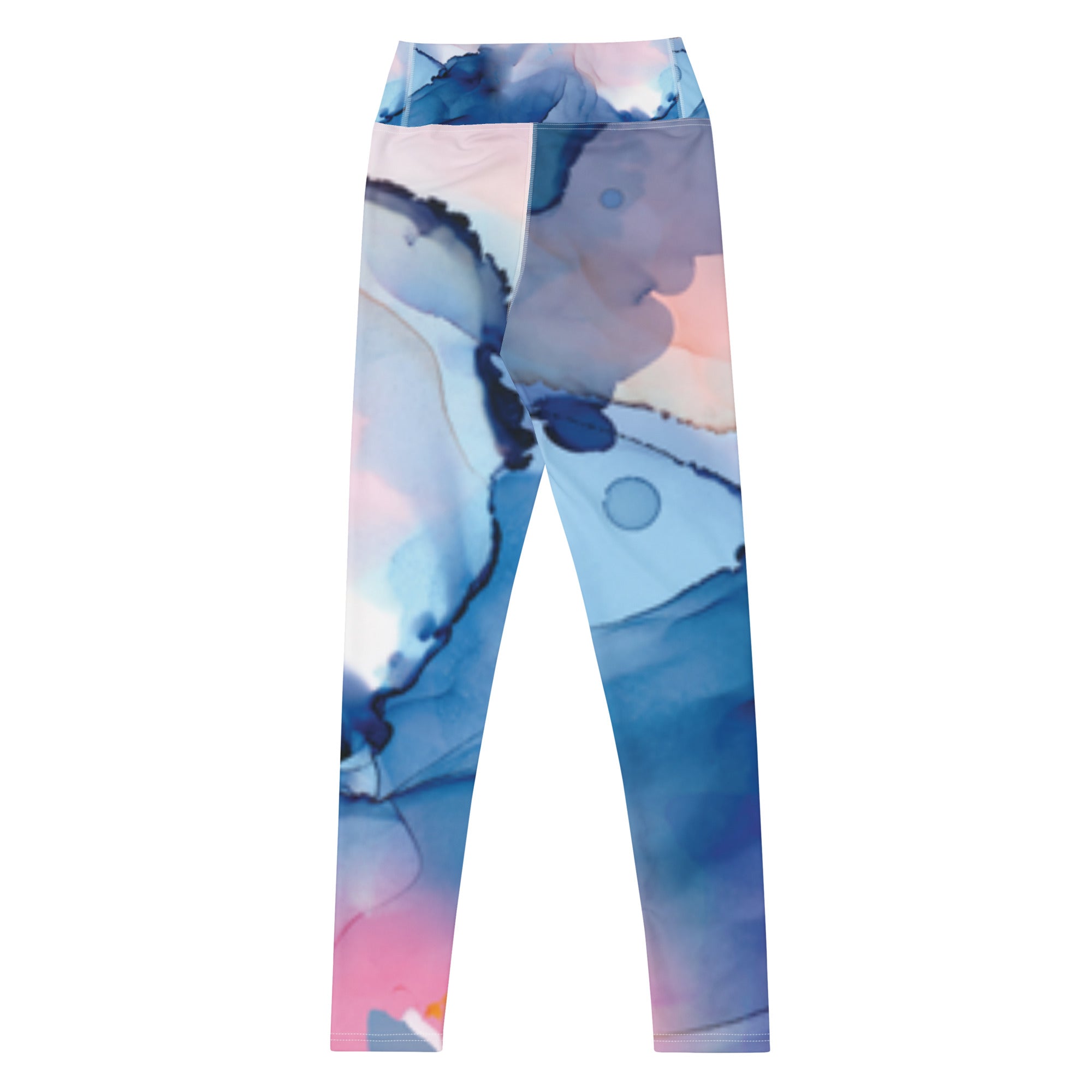 Marble Print Yoga Leggings