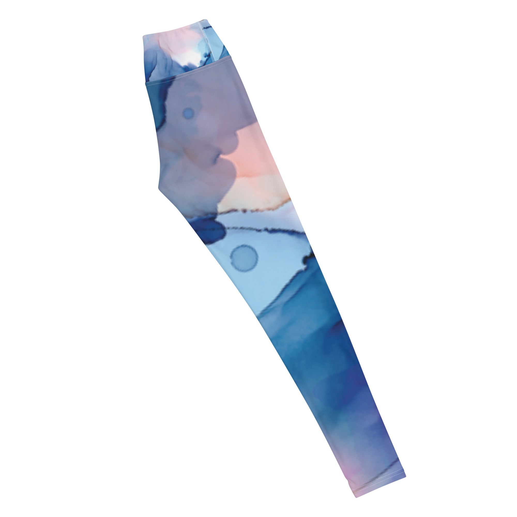 Marble Print Yoga Leggings