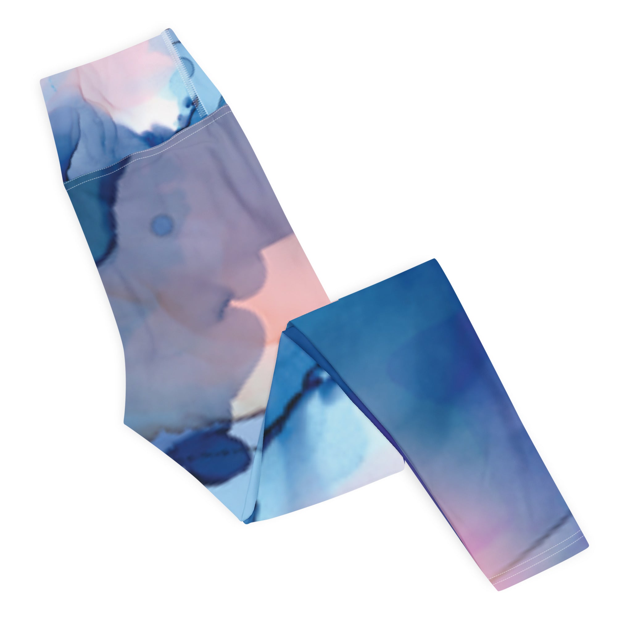 Marble Print Yoga Leggings