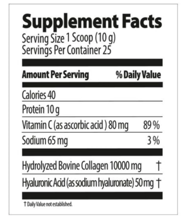 Beauty Booster Collagen - Unflavored (250gr)