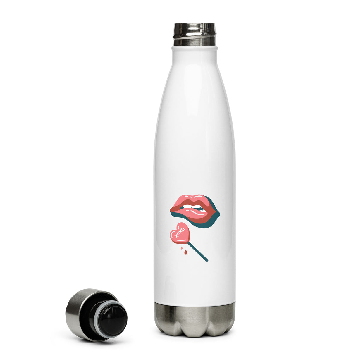 Kiss Me Stainless steel water bottle