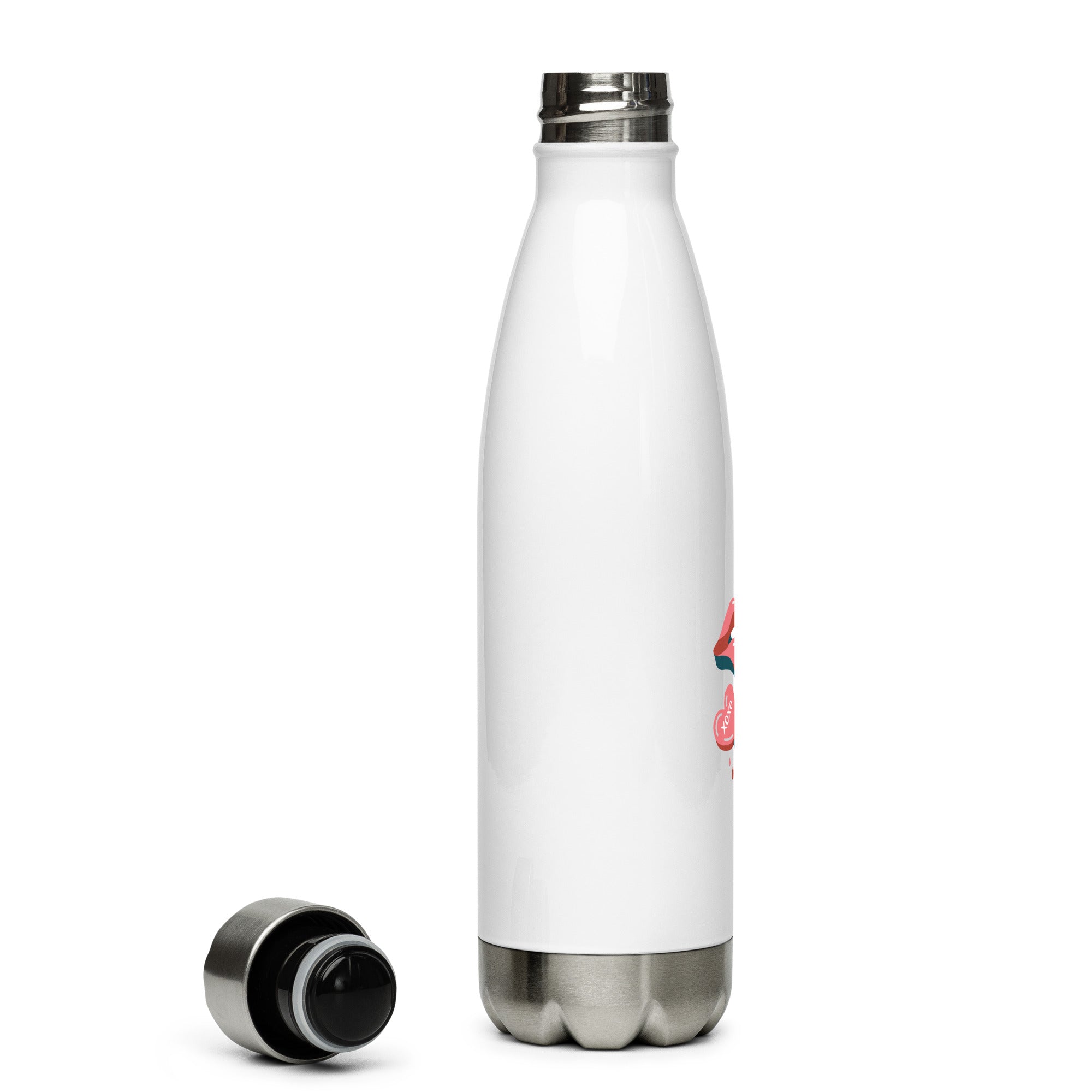 Kiss Me Stainless steel water bottle