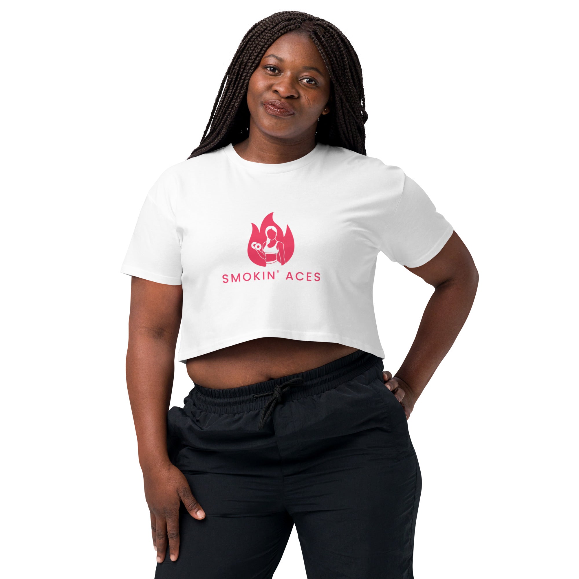 Women’s Smokin' Aces crop top